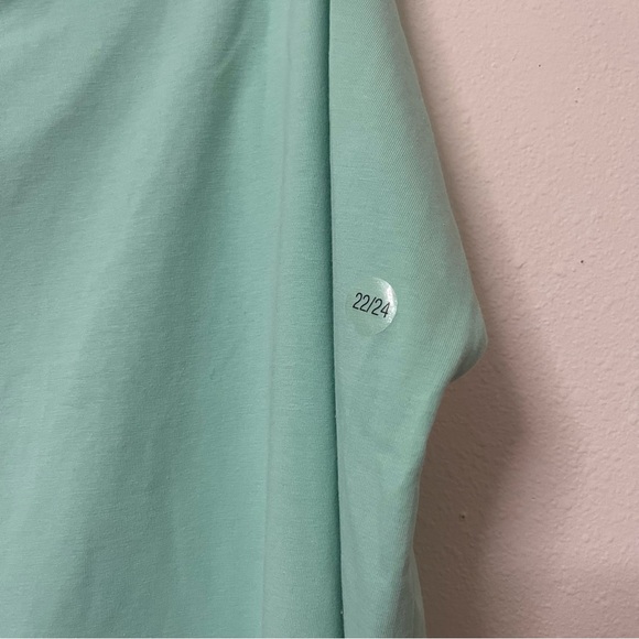 NWT Lane Bryant Plus Size Mint Green Cami Tank Top Cotton Blend 22/24 - Picture 3 of 7